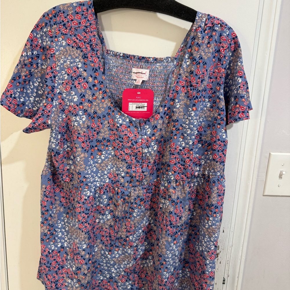 NWT Isabel maternity blouse size XXL